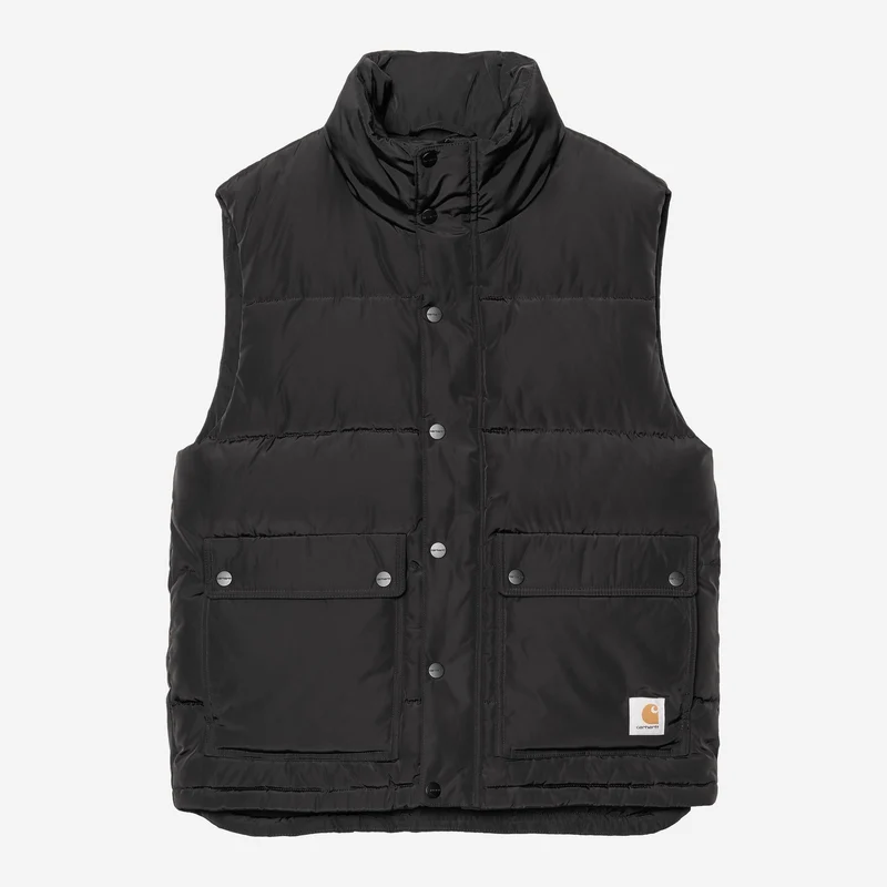 Carhartt WIP Herrenweste Brent | Schwarz