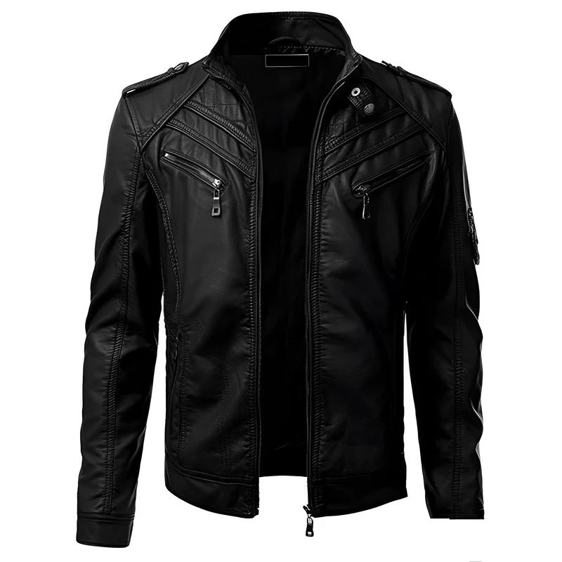 Jax | Luxuriöse Lederjacke für Herren