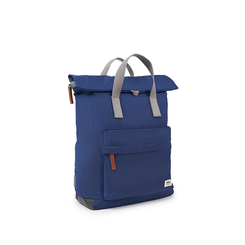 ROKA Canfield B Crisp Blue Medium Tasche aus recyceltem Nylon