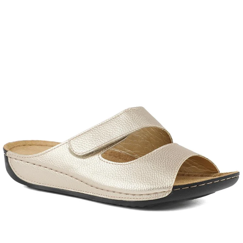Adjustable Touch-Fasten Mules - SERAY41002 / 327 546