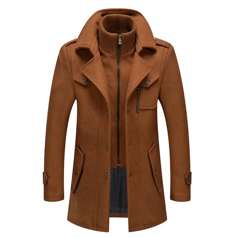 Herren Zweiteiliger Mantel | Eleganter Übergangsmantel | Zeitlos & Vielseitig