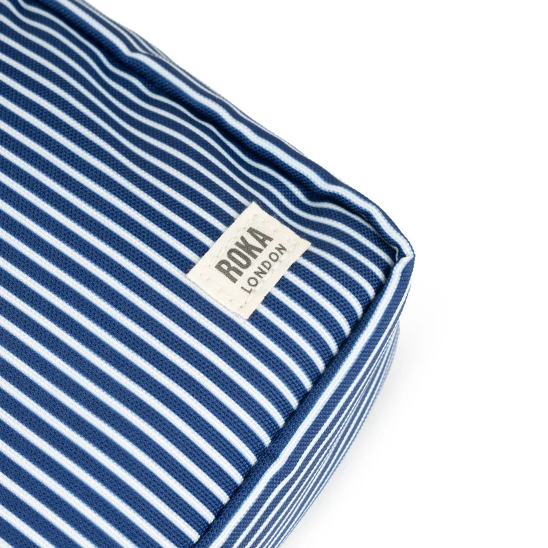ROKA Bond Hickory Stripe Einheitsgröße Recycelte Canvas-Tasche