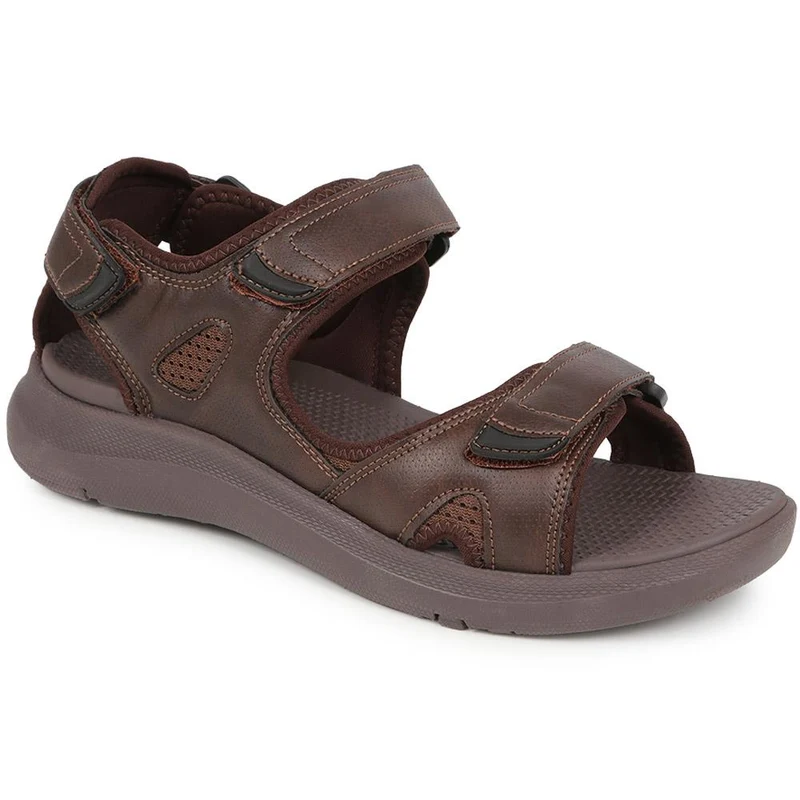 Touch-Fasten Sandals - XIAM39001 / 325 671 - Dark Brown