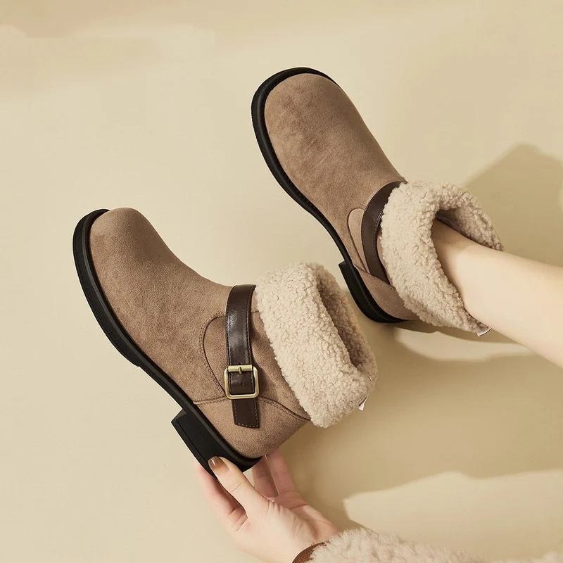 Weiche Damenstiefelette mit schmaler Silhouette - Elvane