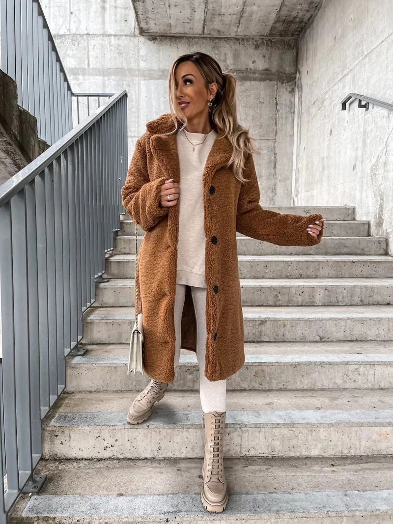Corah | Wintermantel aus feiner Wolle
