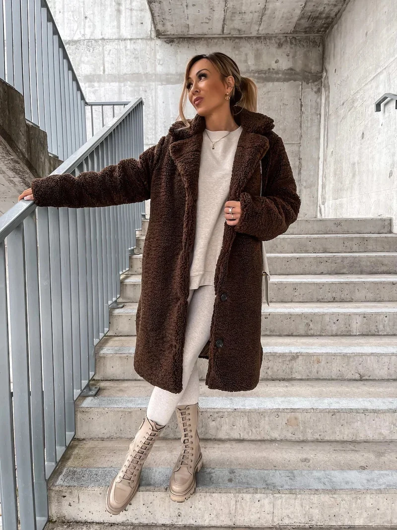 Corah | Wintermantel aus feiner Wolle