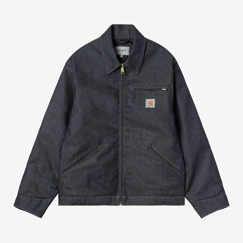 Carhartt WIP Herren OG Detroit Bradenton Jeansjacke | Blau