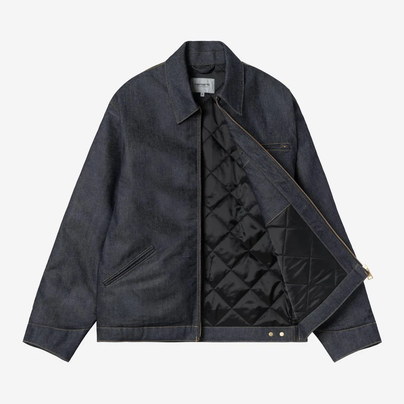 Carhartt WIP Herren OG Detroit Bradenton Jeansjacke | Blau
