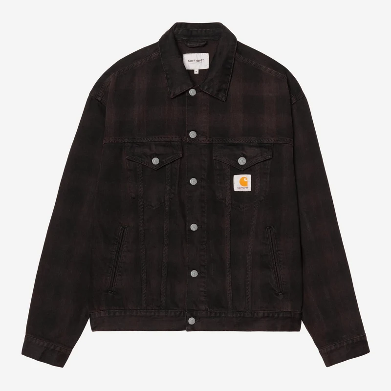Carhartt WIP Everson Truckerjacke für Herren | Schwarz