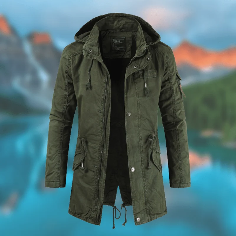 Herren Übergangsjacke | Winddicht & Wasserabweisend | Leicht & Atmungsaktiv