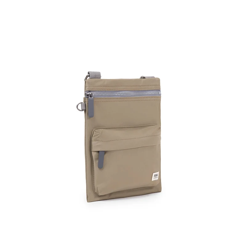 ROKA Chelsea B Taupe Recycling-Nylon-Tasche