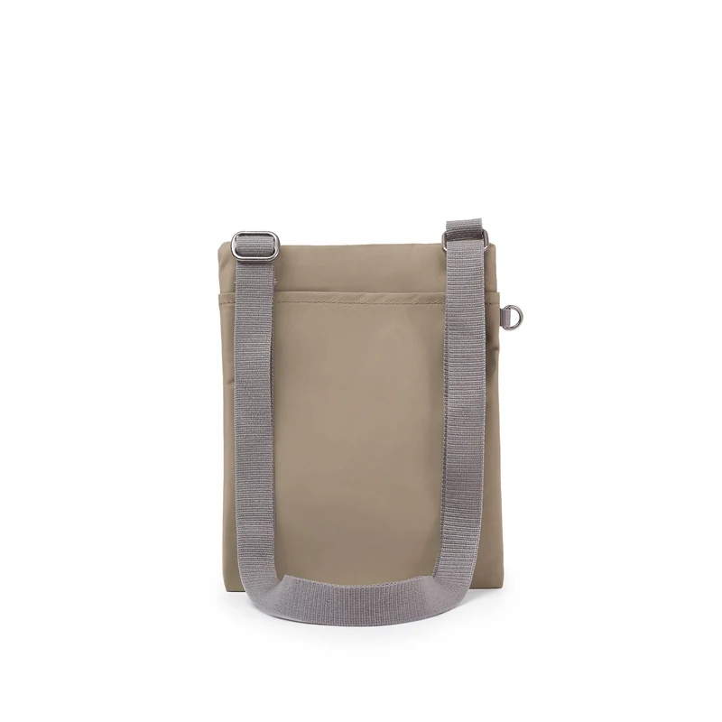 ROKA Chelsea B Taupe Recycling-Nylon-Tasche