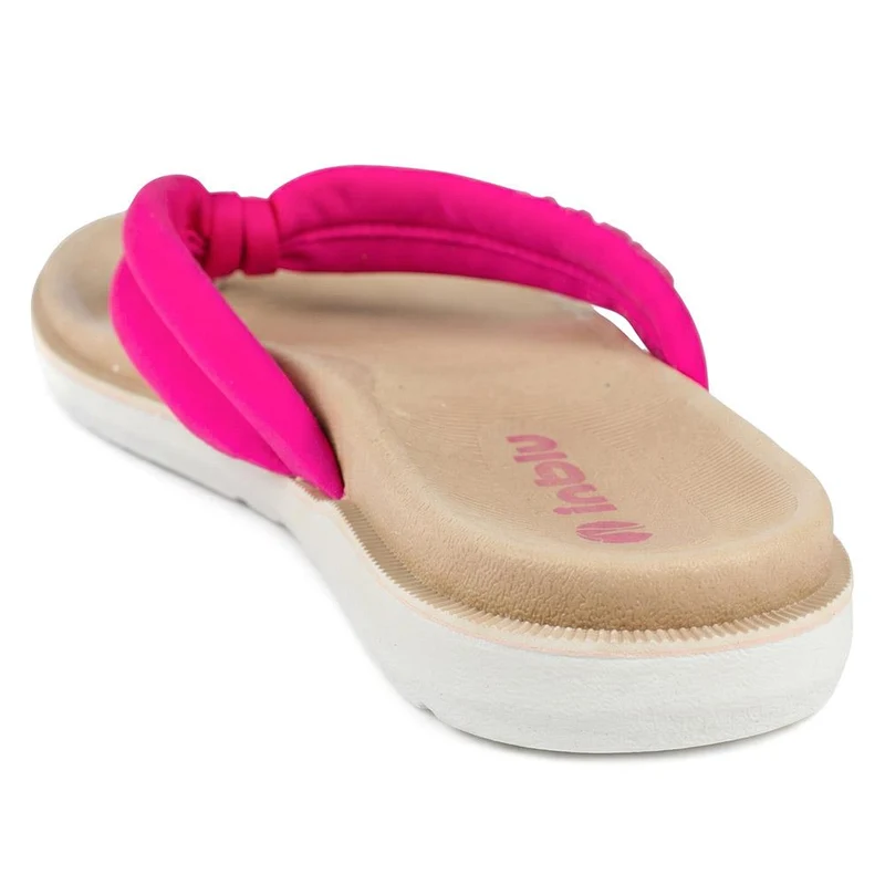 Inblu Lightweight Rubber Toe Post Sandals - INB43034 / 330 327 - Fuschia