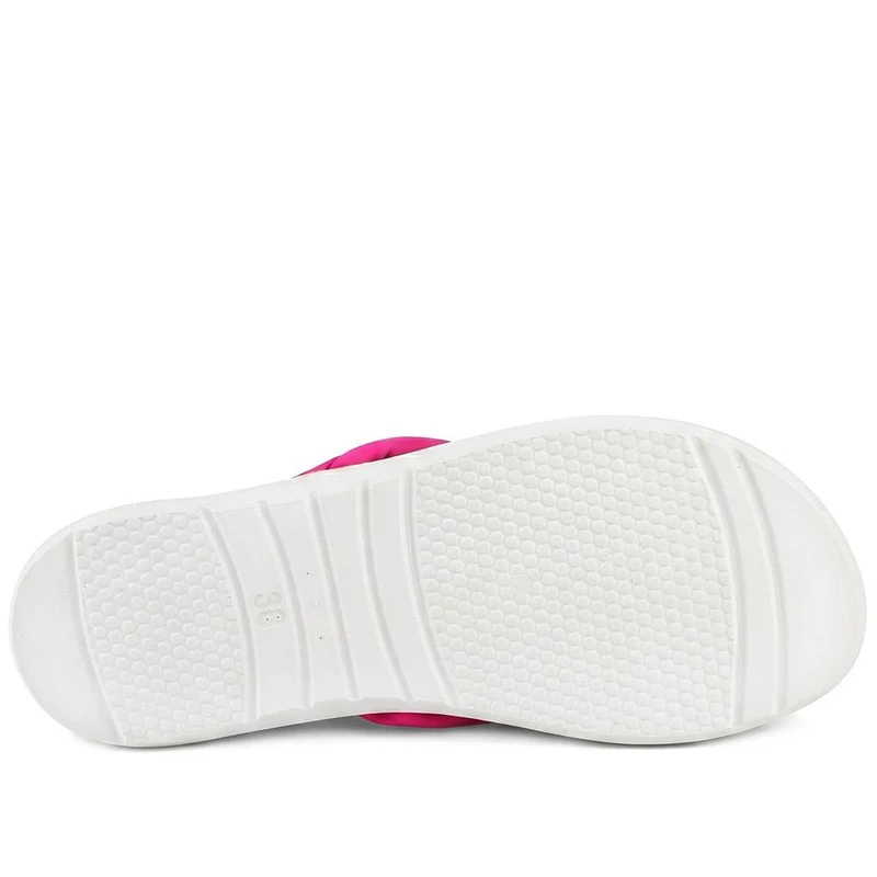 Inblu Lightweight Rubber Toe Post Sandals - INB43034 / 330 327 - Fuschia