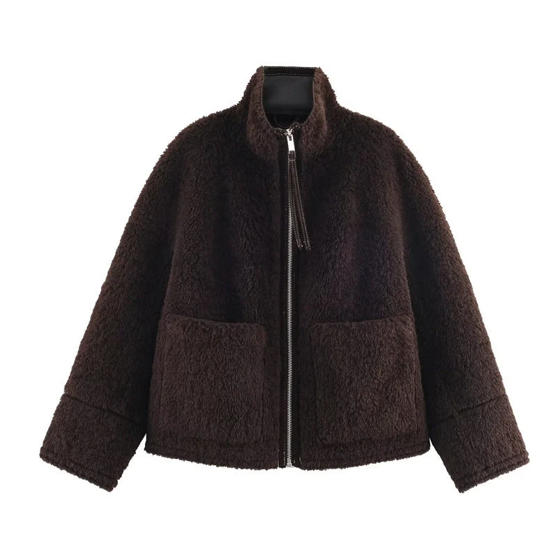 Damen-Fleecejacke mit Frontverschluss - Signe