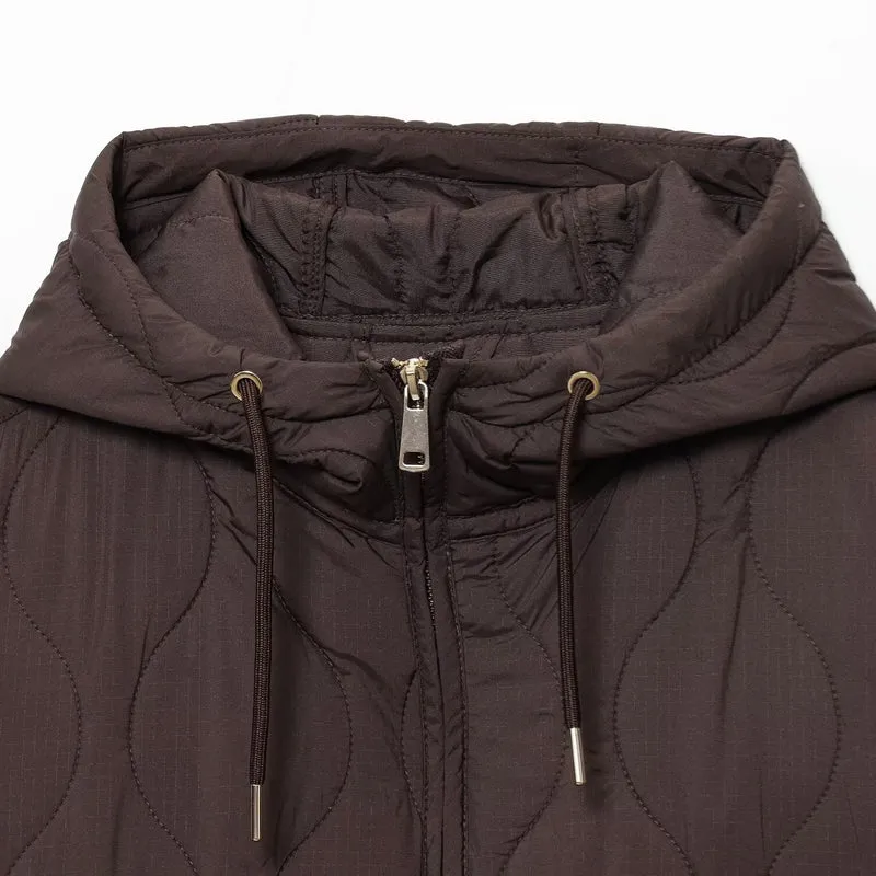 Damen Steppmantel mit funktionellem Frontverschluss - Bonny