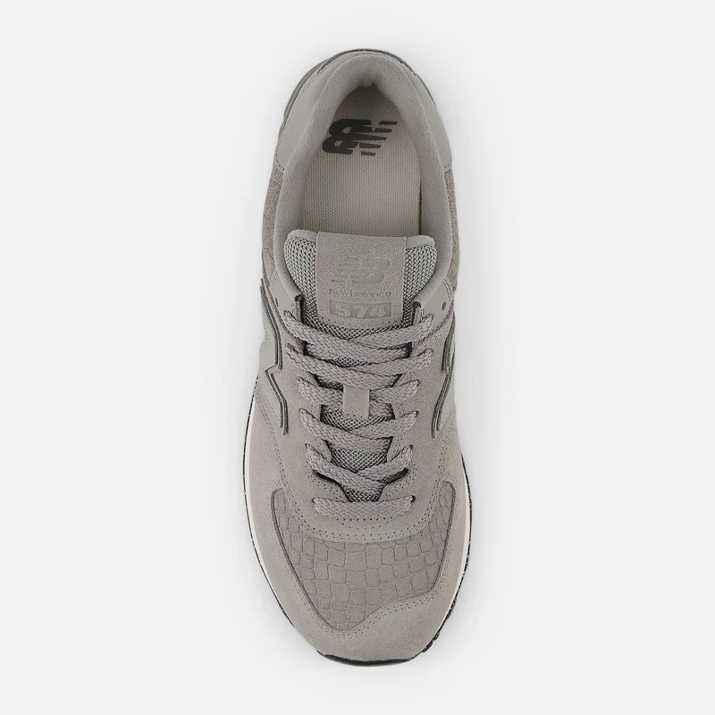 New Balance Damen 574 Fashion Sneakers | Arktisches Grau / Metallic-Silber