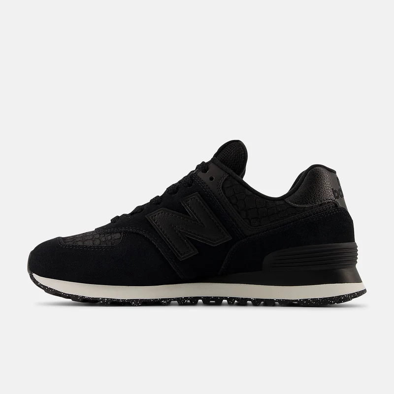 New Balance Damen 574 Fashion Sneakers | Schwarz / Metallic Schwarz