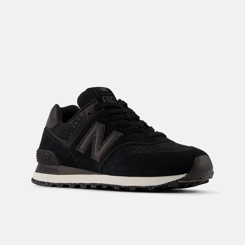 New Balance Damen 574 Fashion Sneakers | Schwarz / Metallic Schwarz