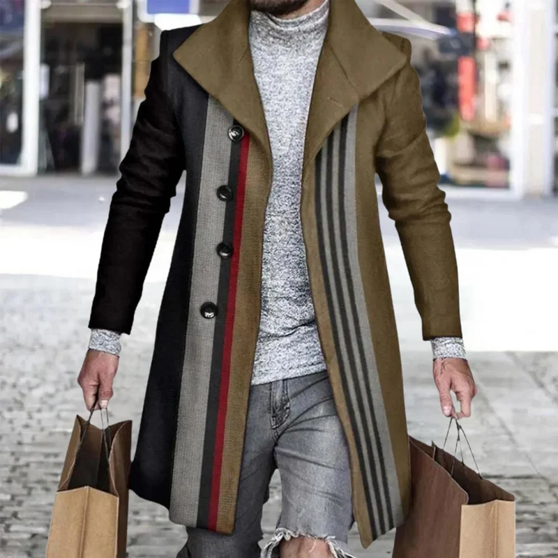 Jasperr | Trenchcoat Homme – Casual et Élegant