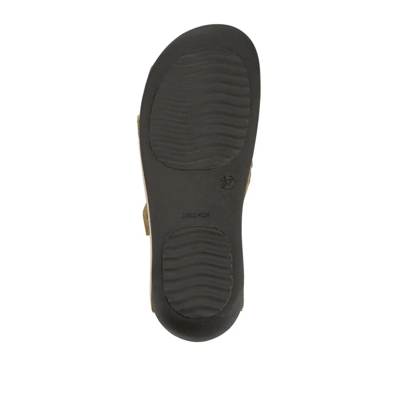 Lightweight Touch Fasten Mules - SERAY41001 / 327 547 - Beige