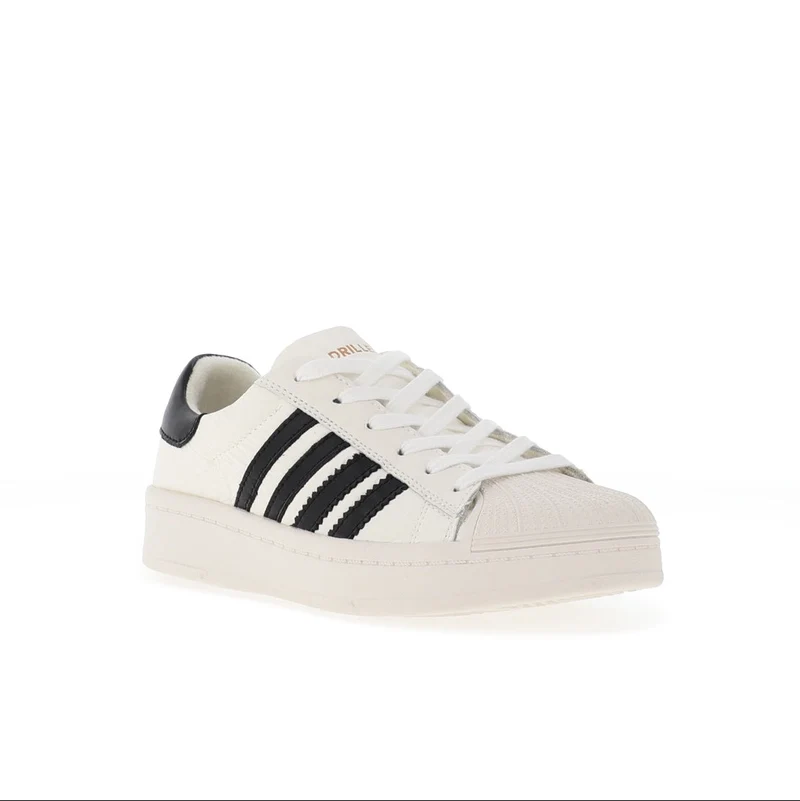 Drilleys Ninety-One Damen-Sneaker | Flurry White