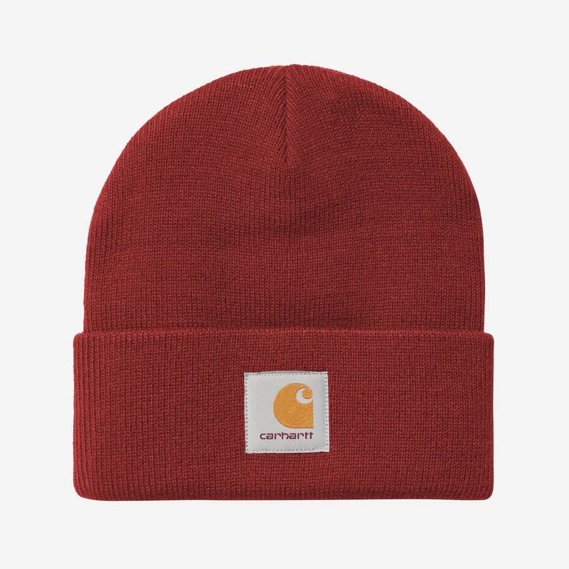 Carhartt WIP Unisex Kurzer Uhrenhut | Scharlachrot