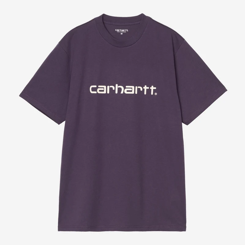 Carhartt WIP Herren-T-Shirt mit Schriftzug | Lokers / Salz