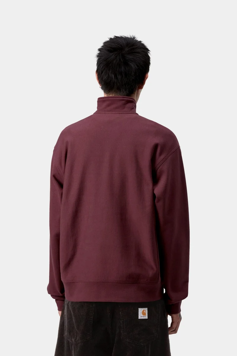 Carhartt WIP Herren Halb-Zip-Reißverschluss American Script Sweatshirt | Rondo