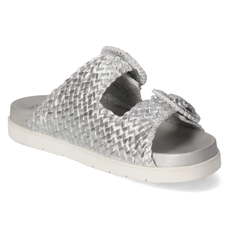 Pantoletten JAMESCHA 701 Silber