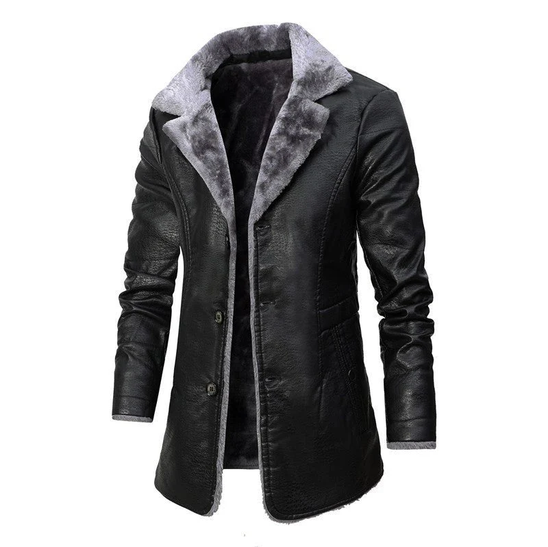 Ganter | Eleganter Wintermantel Schwarz