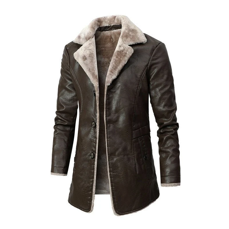 Ganter | Eleganter Wintermantel Schwarz