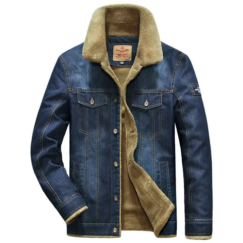 Eberhard | Bequeme Herren Winterjacke mit Fleece-Innenseite