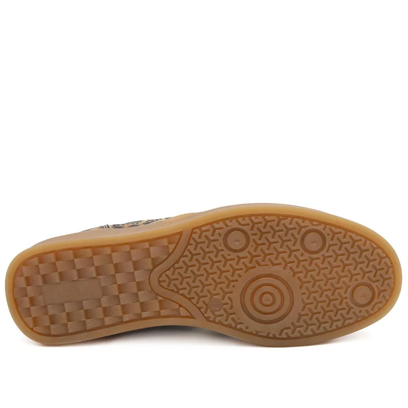 Bellissimo Lace Up Gum Sole Trainers - BELWBIN44051 / 329 622 - Leopard
