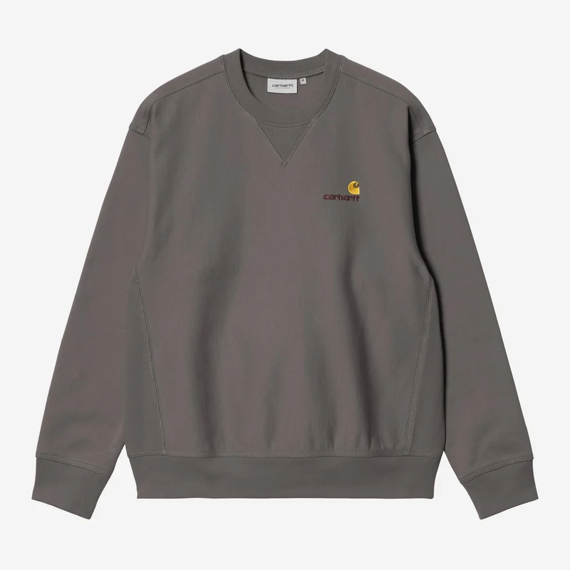 Carhartt WIP Herren American Script Sweatshirt | Porphyr