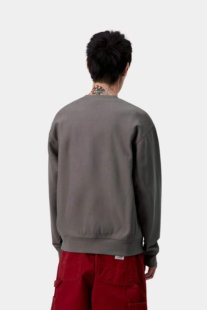 Carhartt WIP Herren American Script Sweatshirt | Porphyr