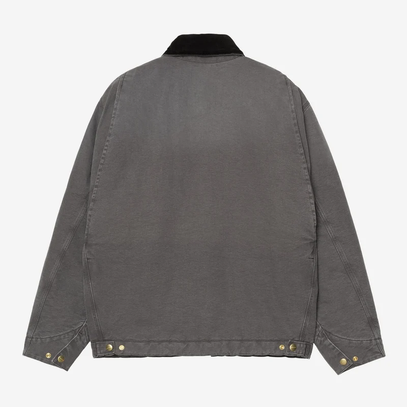 Carhartt WIP Herren OG Detroit Jacke | Graphit/Schwarz