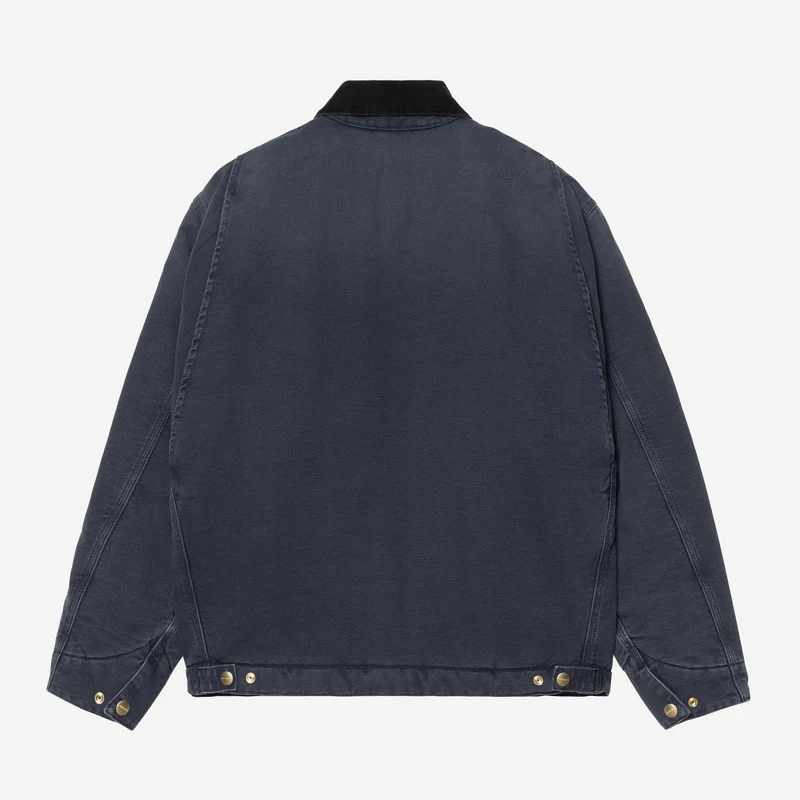 Carhartt WIP Herren OG Detroit Jacke | Dunkelblau/Schwarz