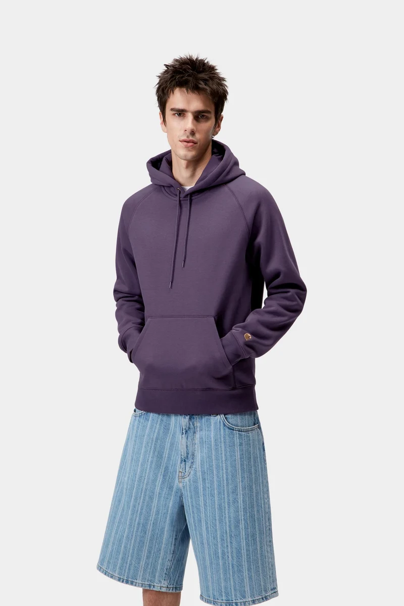 Carhartt WIP Herren Chase Kapuzenpullover | Lokers / Gold