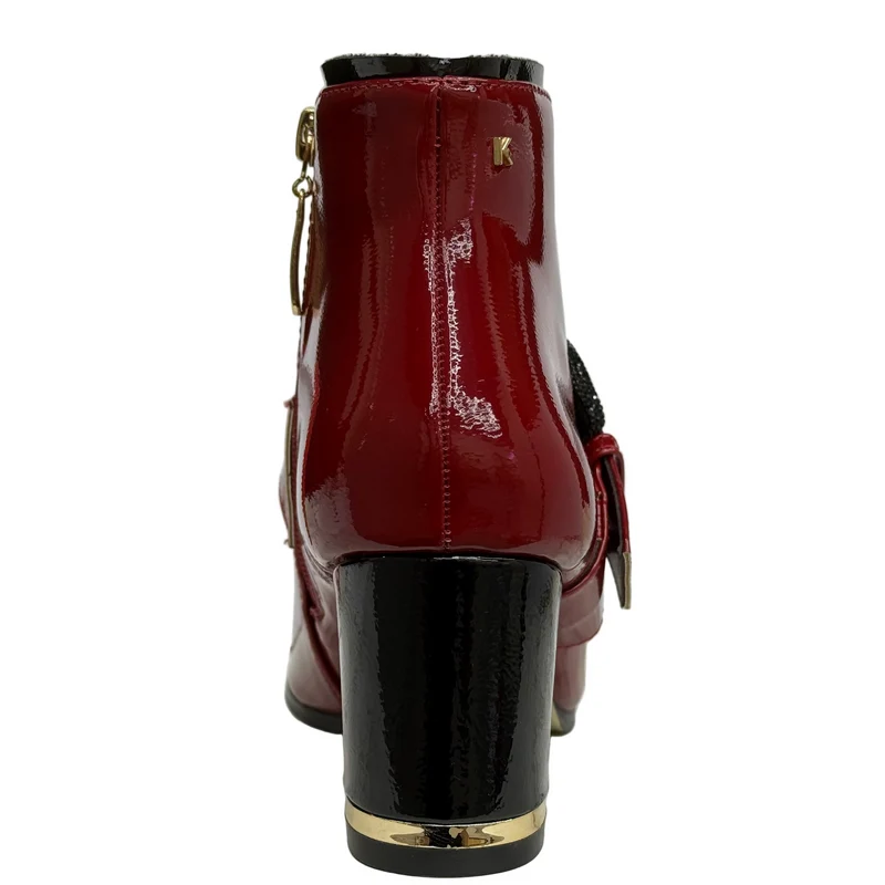 Kate Appleby Damen Amlwch Stiefeletten | Mohnrot