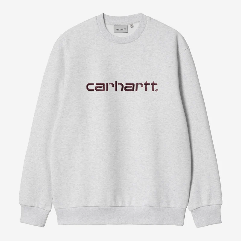 Carhartt WIP Herren Carhartt Sweatshirt | Ash Heather / Rondo