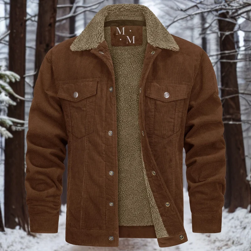 Heinruch | Warme und hochwertige Cordjacke für Herren