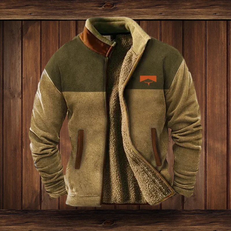 Outdoor Fleece Jacke | Warm Gefüttert | Weiche Struktur | Ideal für Abenteuer