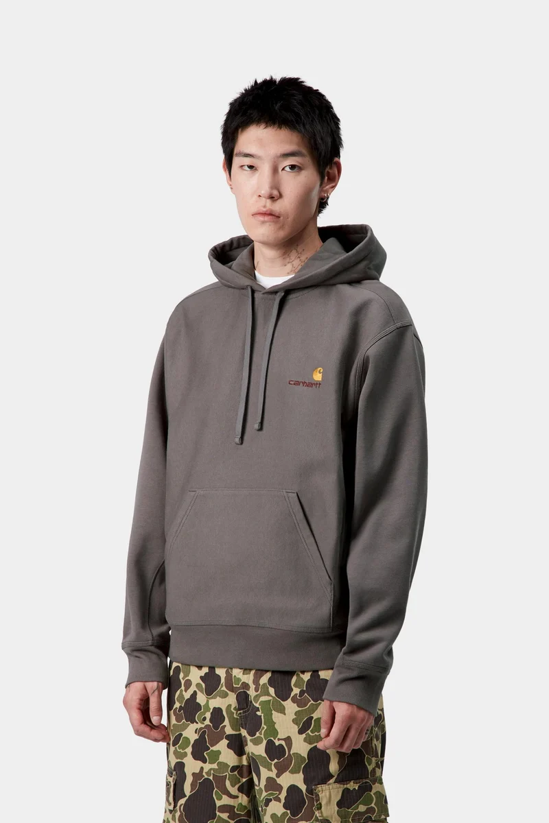 Carhartt WIP Herren American Script Hoodie | Porphyr