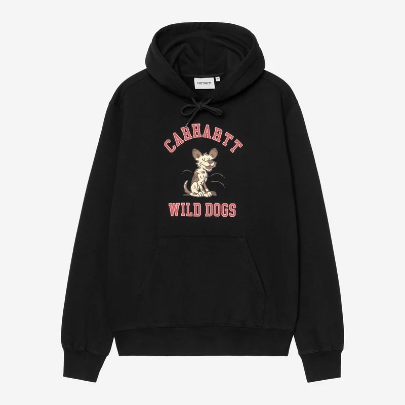 Carhartt WIP Wild Dog Sweatshirt für Herren | Schwarz