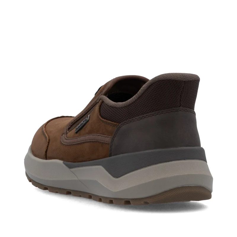 Rieker Herren-Sneaker zum Hineinschlüpfen aus Leder | Braun