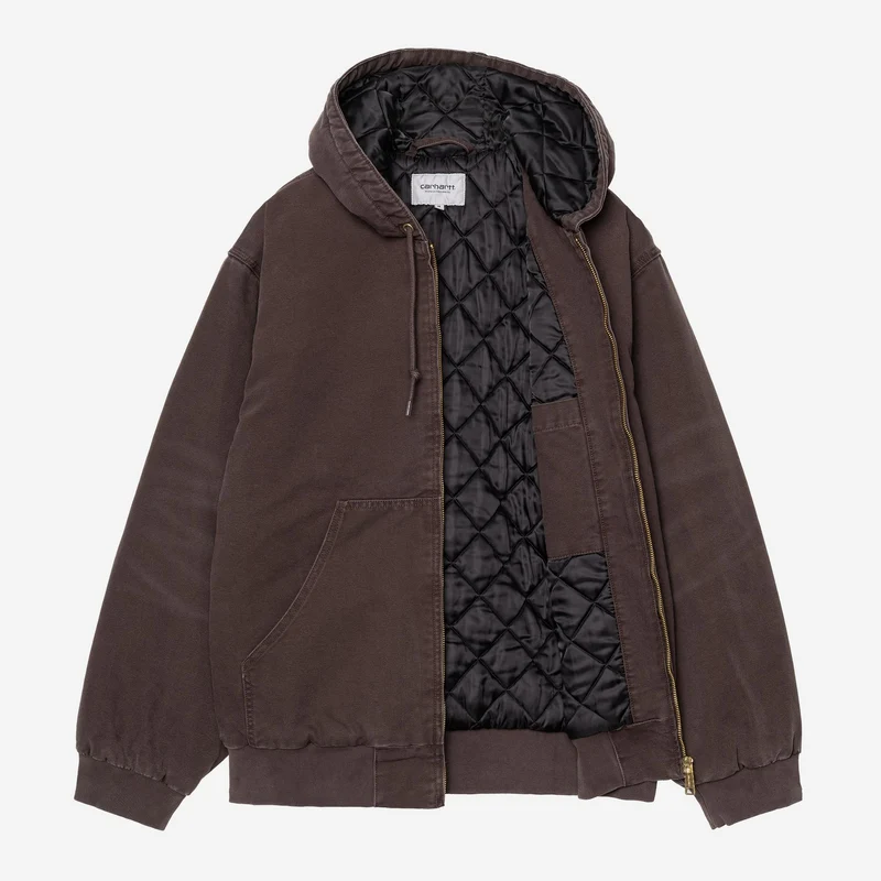 Carhartt WIP Herren OG Active Stone Canvas Jacke | Tabak