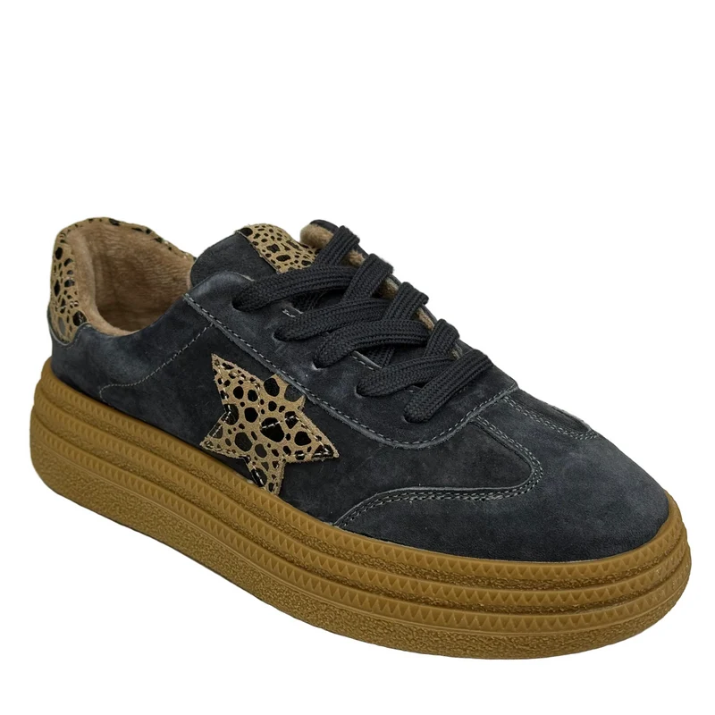 Drilleys Damen-Sneaker Forty Two | Thunder Cheetah