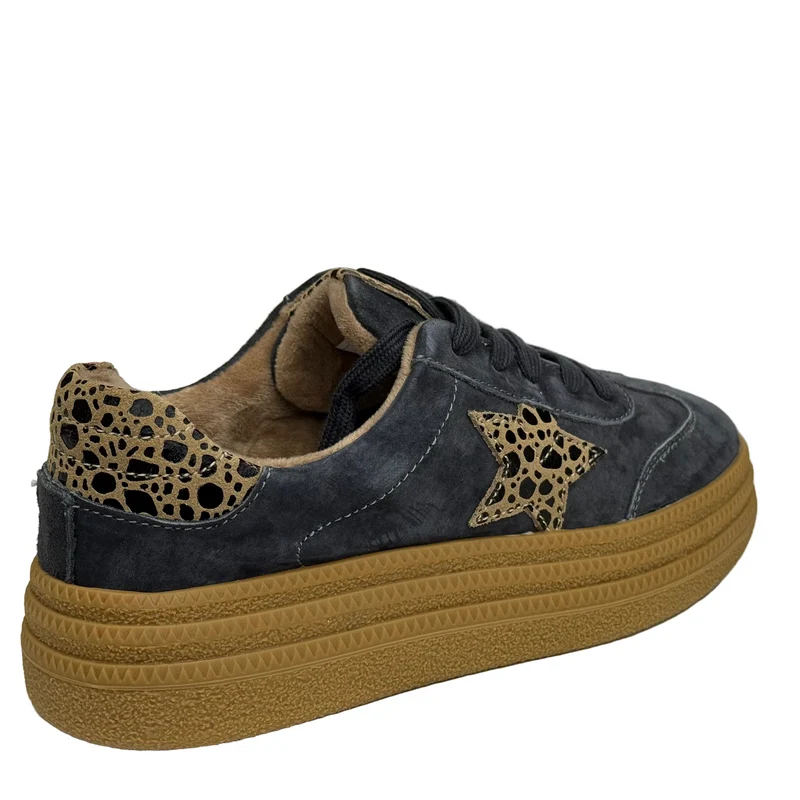 Drilleys Damen-Sneaker Forty Two | Thunder Cheetah