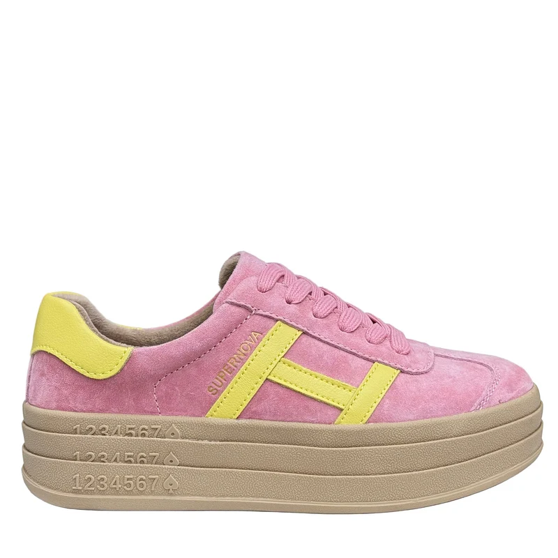Drilleys Damen-Sneaker Sixty Eight | Zuckerstangen-Design